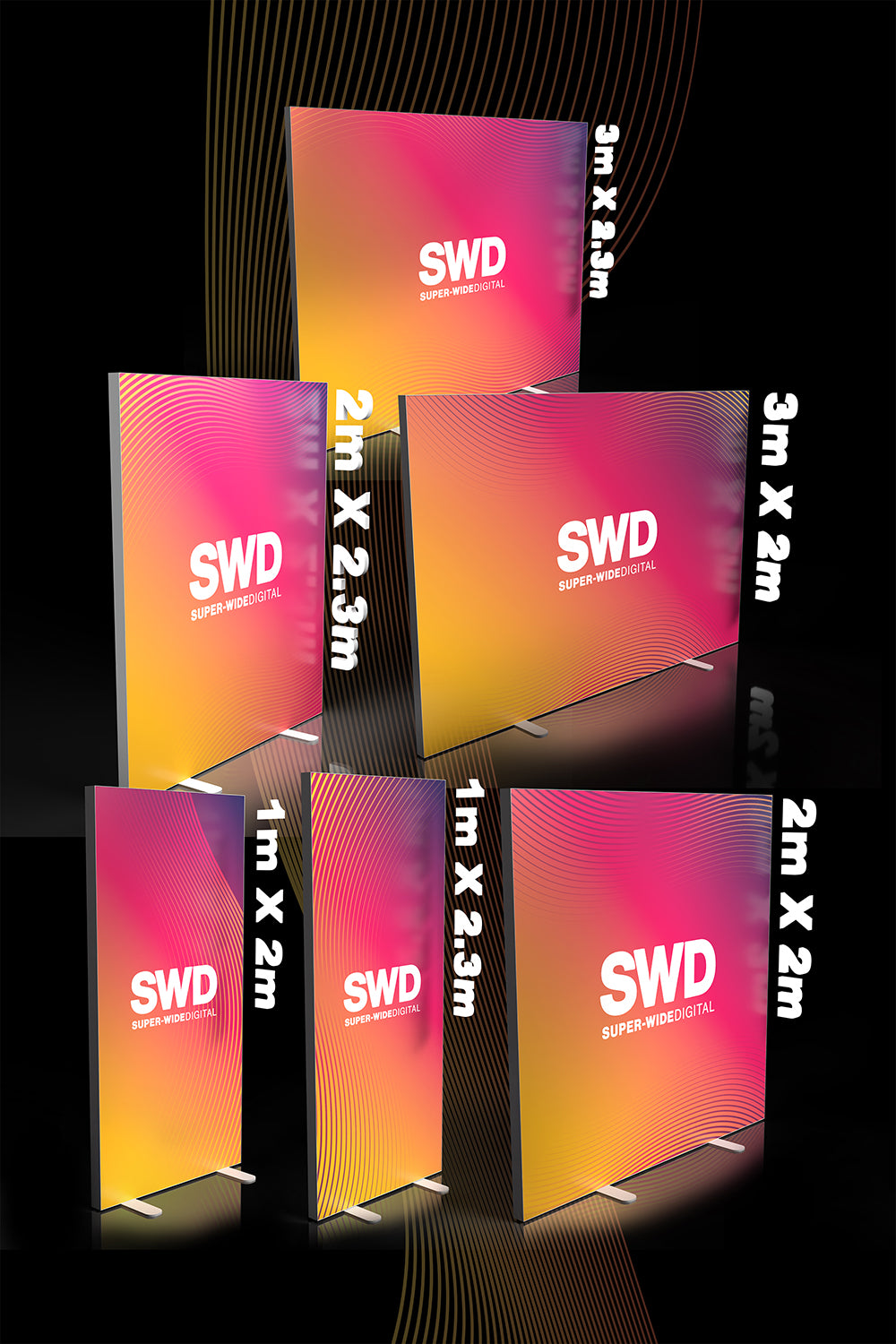 Standard Lightbox Kits WITH Graphic