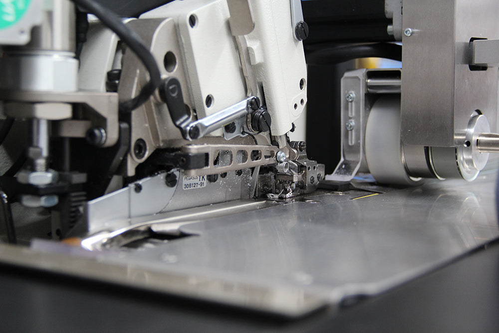 Our new Silicone Edge Automated Stitching SEG Keder sewing machine ...