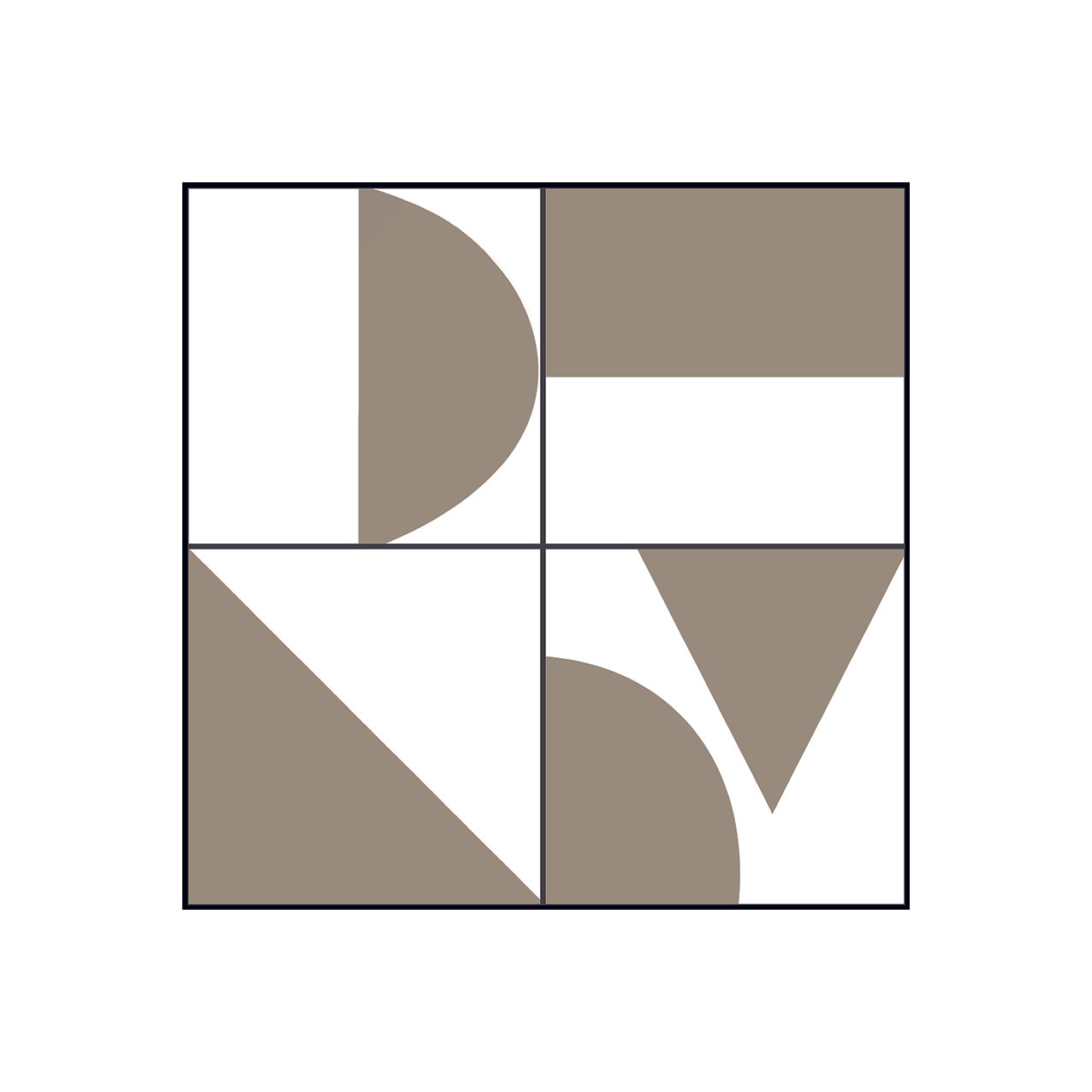Abstract Geometric Sage Premium SAMPLE