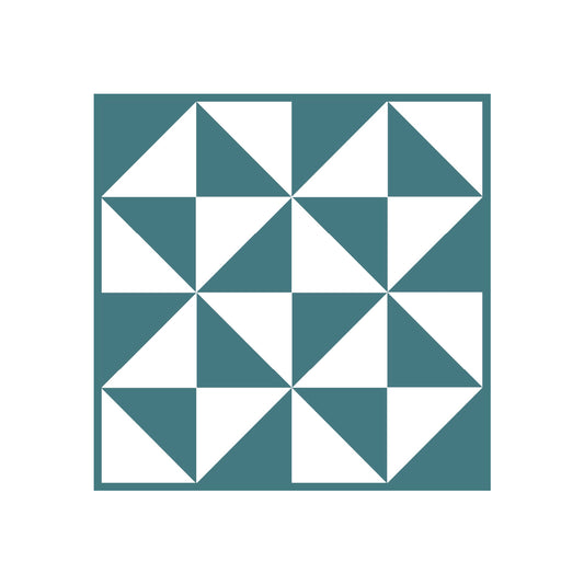 Art Deco Teal Premium