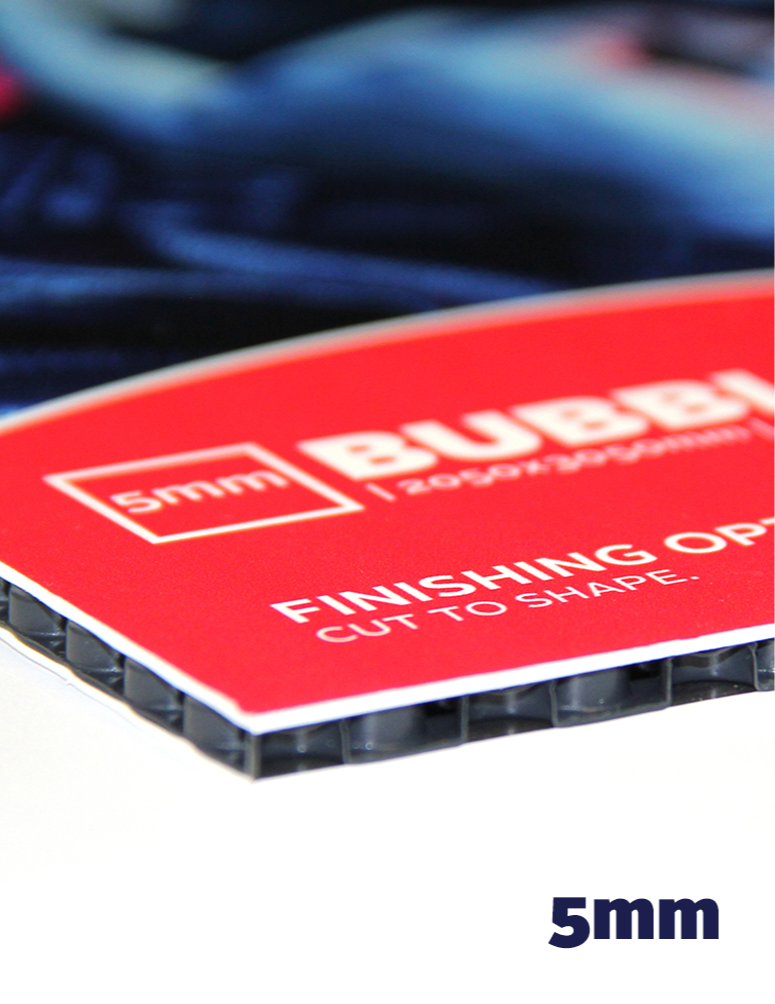 5mm Bubbleboard (Black Core)